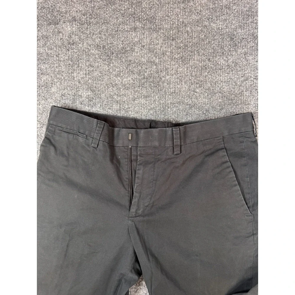 Express Innovator Pants Mens 30x27 Black Slim Chino Dress Trousers Stretch